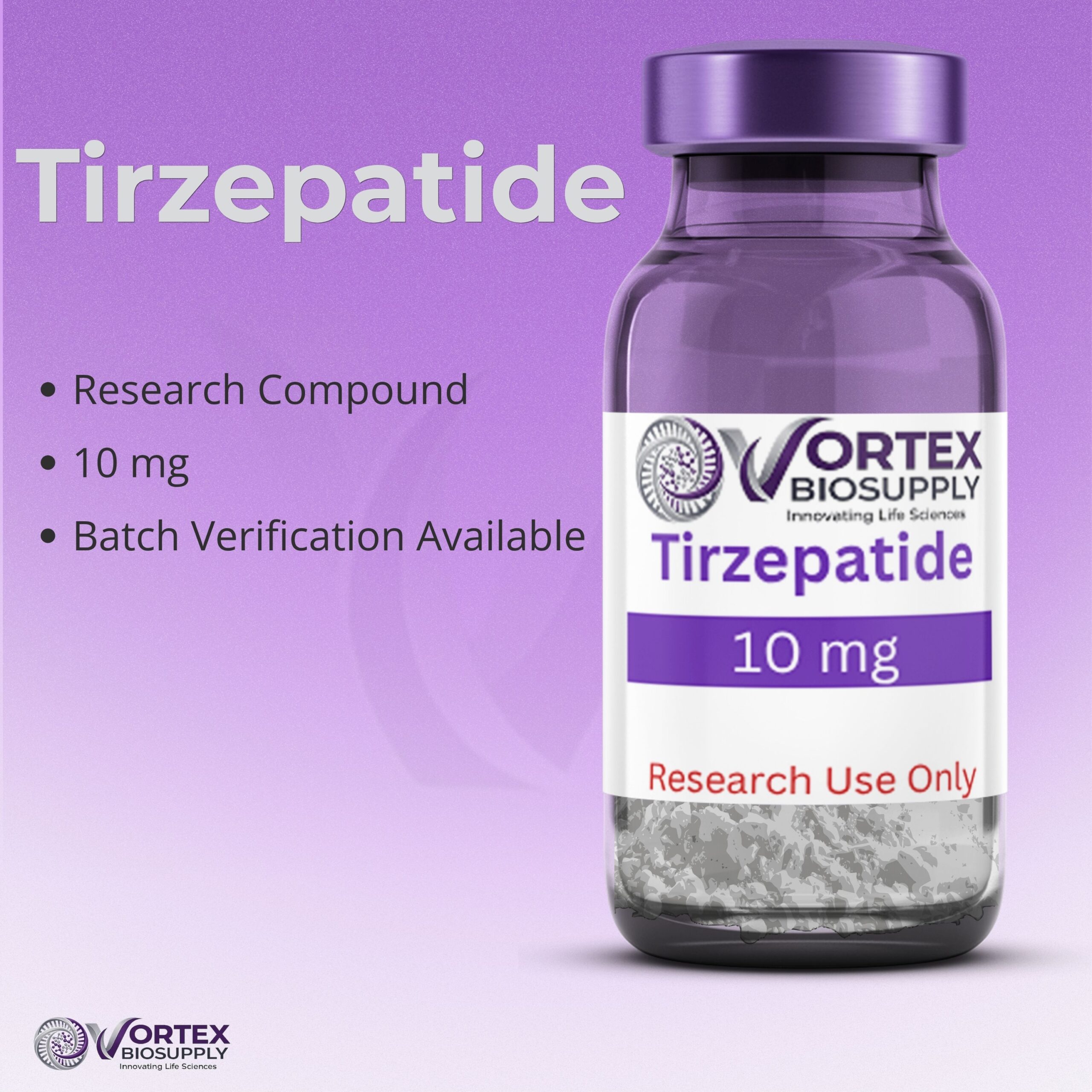 Tirzepatide Research Compound 10 mg